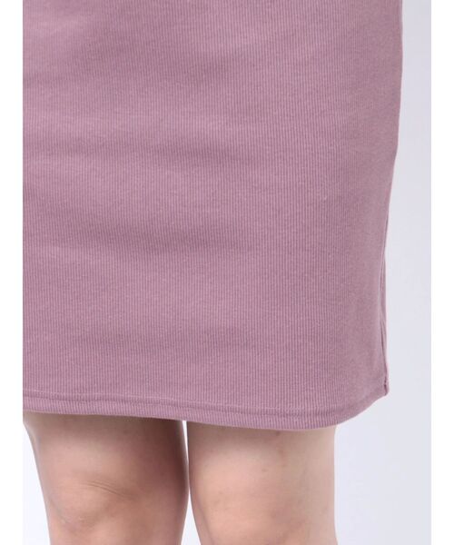 RESEXXY（リゼクシー）の「スウェットフーディワンピース（ワンピース・レディース・パープル/ホワイト/ブラック・SMALL/MEDIUM）」の5枚目の写真