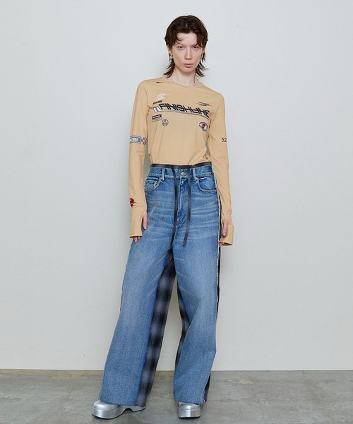 今季完売商品　新品　MAISON SPECIAL トップス MAISON SPECIAL tシャツ Power Mush Top/パワーメッシュトップ