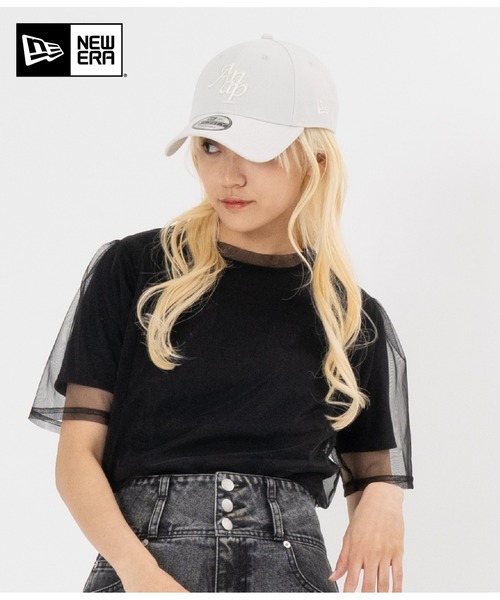 ANAP（アナップ）の「New Era | ANAP 9FORTYキャップ（キャップ・レディース・ブラック/ホワイト×グリーン/アイボリー・FREE）」の9枚目の写真