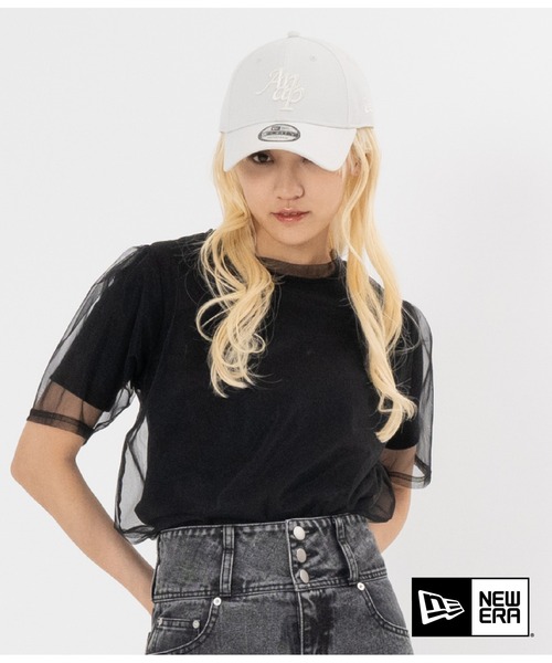 ANAP（アナップ）の「New Era | ANAP 9FORTYキャップ（キャップ・レディース・ブラック/ホワイト×グリーン/アイボリー・FREE）」の10枚目の写真
