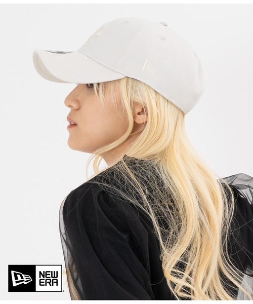 ANAP（アナップ）の「New Era | ANAP 9FORTYキャップ（キャップ・レディース・ブラック/ホワイト×グリーン/アイボリー・FREE）」の7枚目の写真