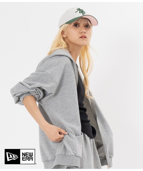 ANAP（アナップ）の「New Era | ANAP 9FORTYキャップ（キャップ・レディース・ブラック/ホワイト×グリーン/アイボリー・FREE）」の13枚目の写真