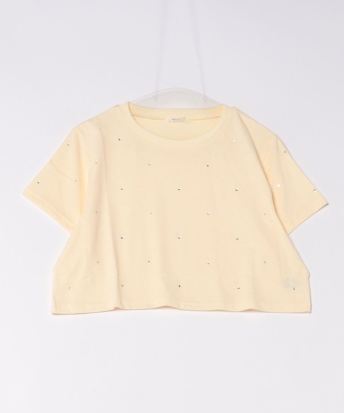 apres jour(アプレジュール)の「ラインストーンTシャツ【ZOZOTOWN限定アイテム】(Tシャツ/カットソー・レディース・ブラック/ブルー/オフホワイト/イエロー/ピンク・X-LARGE/フリー)」の20枚目の写真