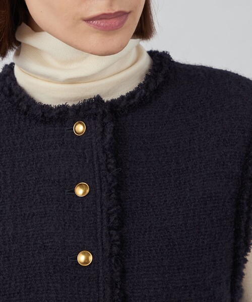 ブークレーファンシー クルーネックジレ ブークレーファンシー クルーネックジレ｜トゥモローランド 公式通販