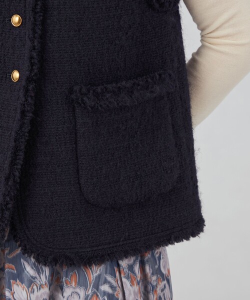 ブークレーファンシー クルーネックジレ ブークレーファンシー クルーネックジレ | maison TOMORROWLAND