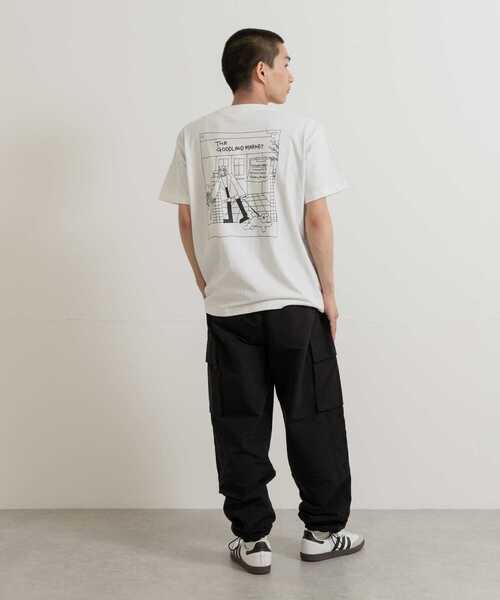 THE GOODLAND MARKET（ザグッドランドマーケット）の「ザ グッドランド マーケット　TGM T-SHIRTS by ナガシまモモB（Tシャツ/カットソー・メンズ・ブラック/パープル・MEDIUM/LARGE）」の9枚目の写真