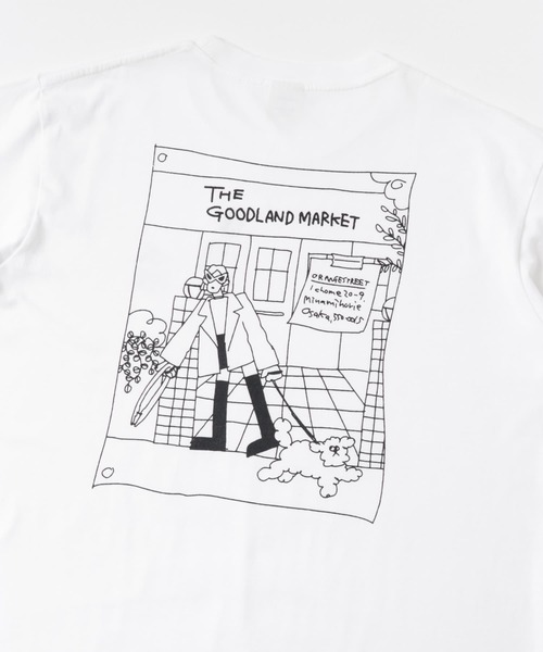 THE GOODLAND MARKET（ザグッドランドマーケット）の「ザ グッドランド マーケット　TGM T-SHIRTS by ナガシまモモB（Tシャツ/カットソー・メンズ・ブラック/パープル・MEDIUM/LARGE）」の20枚目の写真
