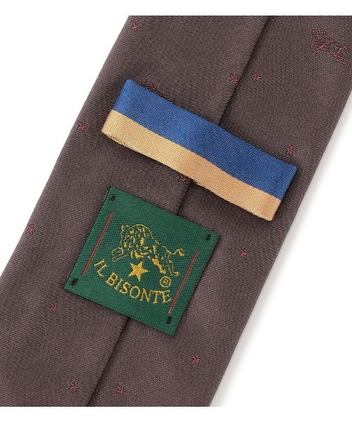 IL BISONTE(イルビゾンテ)の「IL BISONTE / ネクタイ / 2024 AUTUMN WINTER(ネクタイ・メンズ・バーガンディー/ブラウン/ネイビー・FREE)」の8枚目の写真