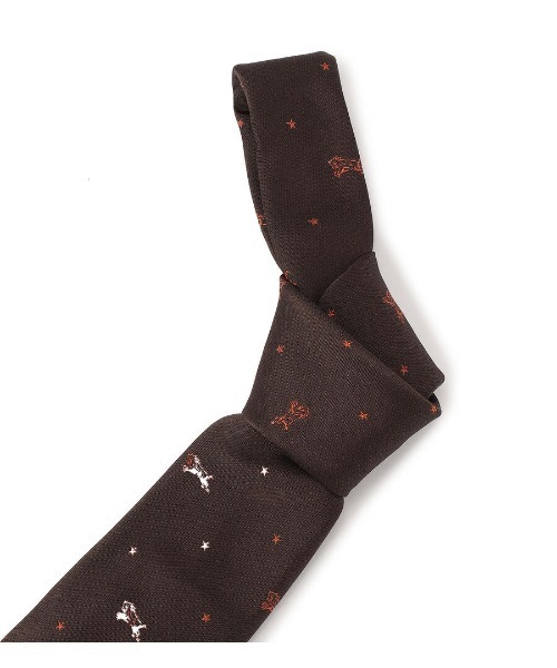 IL BISONTE(イルビゾンテ)の「IL BISONTE / ネクタイ / 2024 AUTUMN WINTER(ネクタイ・メンズ・バーガンディー/ブラウン/ネイビー・FREE)」の10枚目の写真