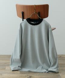 ITEMS URBANRESEARCH | 起毛ボーダー ロングスリーブカットソー(Tシャツ/カットソー)