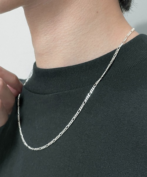 MAISON CLUB（メゾンクラブ）の「【MAISON CLUB】Silver Cut Chain Necklace Silver925 / シルバーカット チェーン ネックレス シルバー925 KUN（ネックレス・メンズ・シルバー・50）」の3枚目の写真
