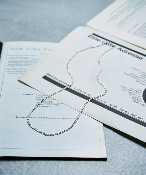 MAISON CLUB（メゾンクラブ）の「【MAISON CLUB】Silver Cut Chain Necklace Silver925 / シルバーカット チェーン ネックレス シルバー925 KUN（ネックレス・メンズ・シルバー・50）」の7枚目の写真