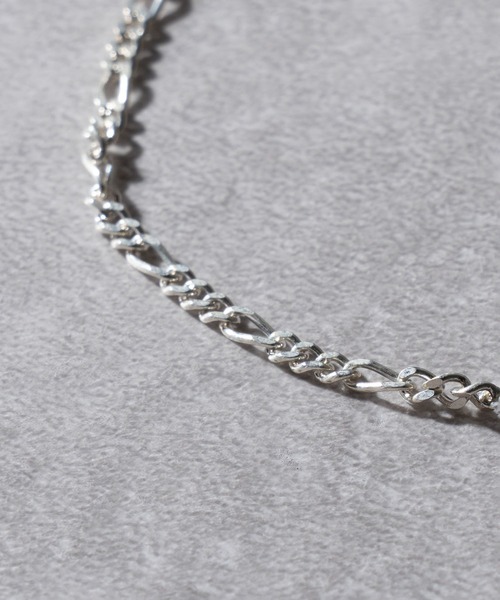 MAISON CLUB（メゾンクラブ）の「【MAISON CLUB】Silver Cut Chain Necklace Silver925 / シルバーカット チェーン ネックレス シルバー925 KUN（ネックレス・メンズ・シルバー・50）」の4枚目の写真