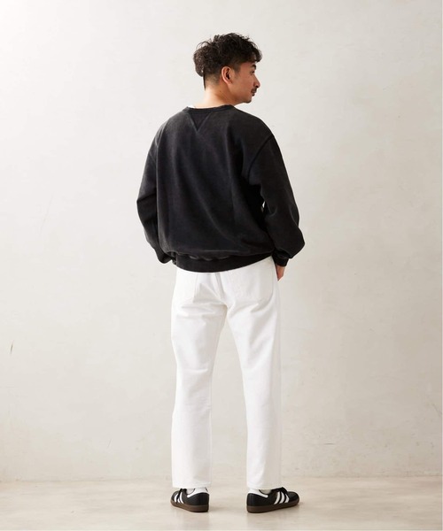 JOURNAL STANDARD relume（ジャーナルスタンダード　レリューム）の「ヴィンテージピグメントスウェット（スウェット・メンズ・ブラック/ピンク/ブルー/ネイビー/グリーン・MEDIUM/LARGE）」の7枚目の写真