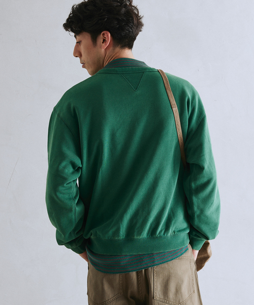 JOURNAL STANDARD relume（ジャーナルスタンダード　レリューム）の「ヴィンテージピグメントスウェット（スウェット・メンズ・ブラック/ピンク/ブルー/ネイビー/グリーン・MEDIUM/LARGE）」の14枚目の写真