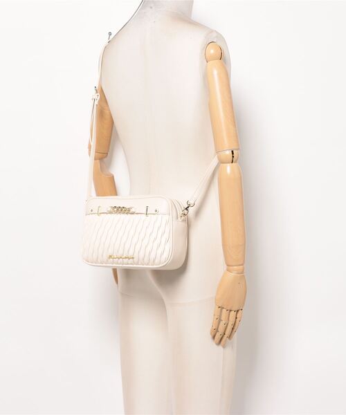 JILL by JILL STUART（ジルバイジルスチュアート）の「パフィーポシェット（ショルダーバッグ・レディース・ホワイト/ブラック/ピンク系その他5/ベージュ・FREE）」の14枚目の写真