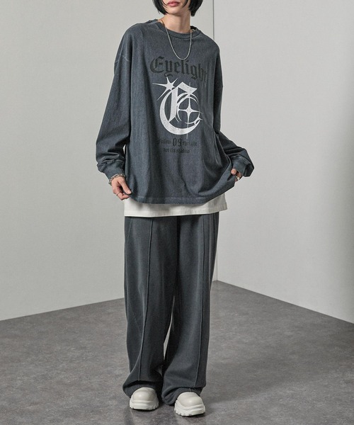 Alfred Alex ヴィンテージ　プリントTシャツ　ロンT tシャツ 「Alfred Alex」ヴィンテージメイクデザイン ビッグ