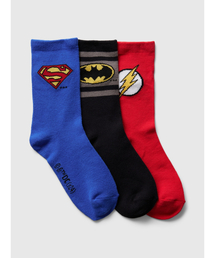 DC（ディーシー）の「GapKids | DC スーパーヒーロー クルーソックス 3足セット（ソックス/靴下）」
