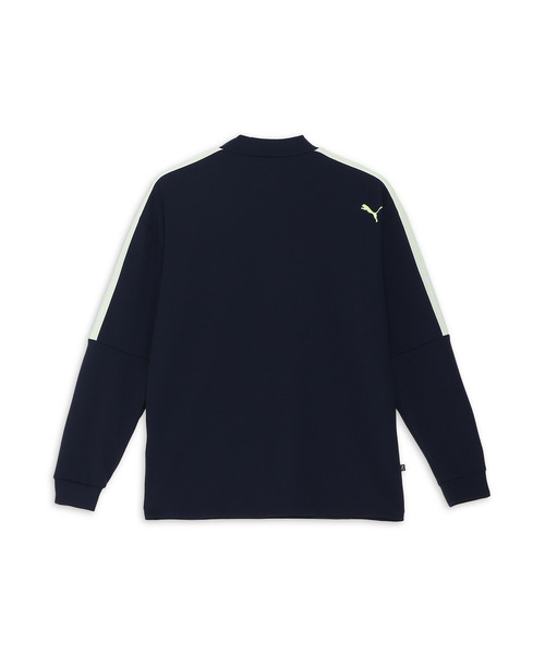PUMA(プーマ)の「PUMA プーマ メンズ ゴルフ PC ストレッチ ジャガード テープ P ロゴ 長袖 シ(Tシャツ/カットソー・メンズ・ブラック/ネイビー/ベージュ/ホワイト系その他・XX-LARGE/SMALL/X-LARGE/LARGE/MEDIUM)」の12枚目の写真
