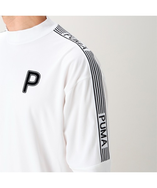 PUMA(プーマ)の「PUMA プーマ メンズ ゴルフ PC ストレッチ ジャガード テープ P ロゴ 長袖 シ(Tシャツ/カットソー・メンズ・ブラック/ネイビー/ベージュ/ホワイト系その他・XX-LARGE/SMALL/X-LARGE/LARGE/MEDIUM)」の22枚目の写真