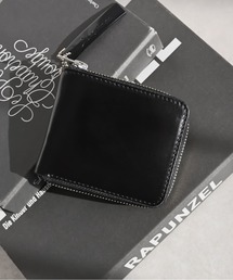 An+u（アンユー）の「[An+u]オイルコードバン ラウンドファスナーショートウォレット（財布）」