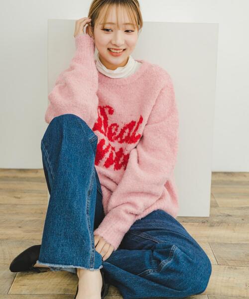 その他ブランド / re./ニット・セーター(厚手)/FREE/アクリル/PNK/無地/21ss-st010// ITEMS URBANRESEARCH（アイテムズ アーバンリサーチ）の「ブークレ