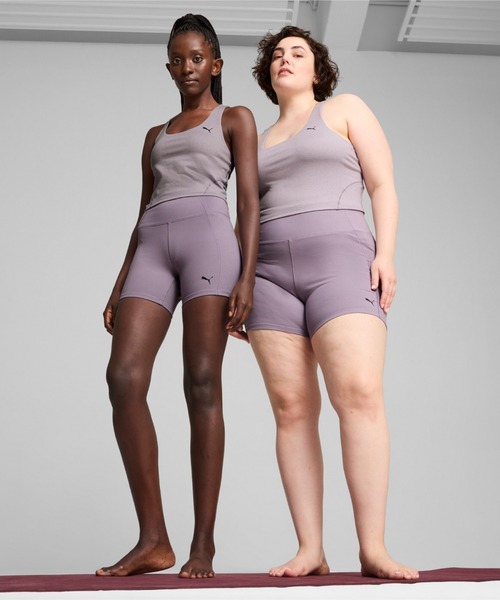 Aloヨガ ハイパフォーマンス ワッフルタンク＆ショーツセット サイズ S セール】PUMA プーマ ウィメンズ ヨガ スタジオ FOUNDATIONS