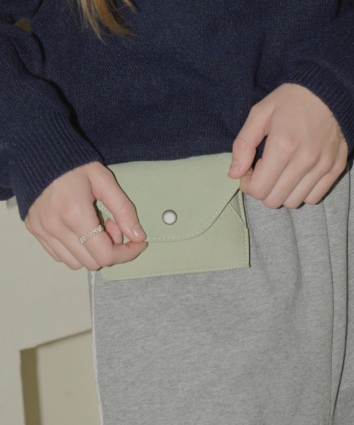 4way suede mini pouch / 4way スエードミニポーチ（ショルダー