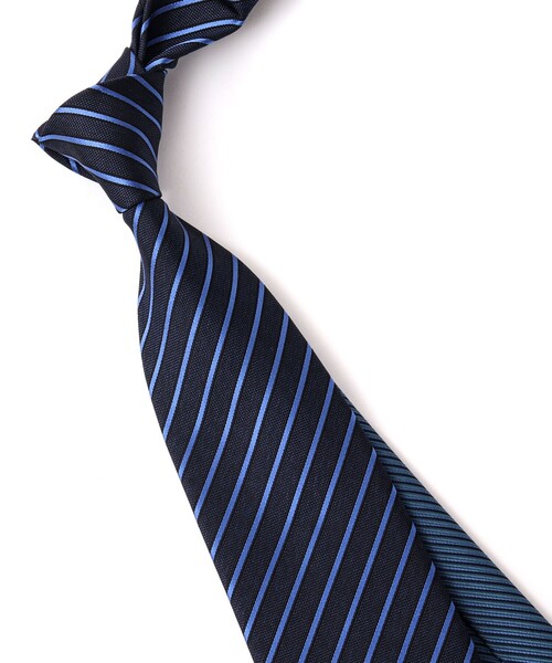 【セール】RBクレリックストライプ柄ネクタイ（ネクタイ）｜NOLLEY'S（ノーリーズ）