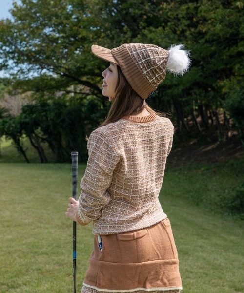 セール】【FILA GOLF/フィラゴルフ】レディースニットスカート ゴルフ