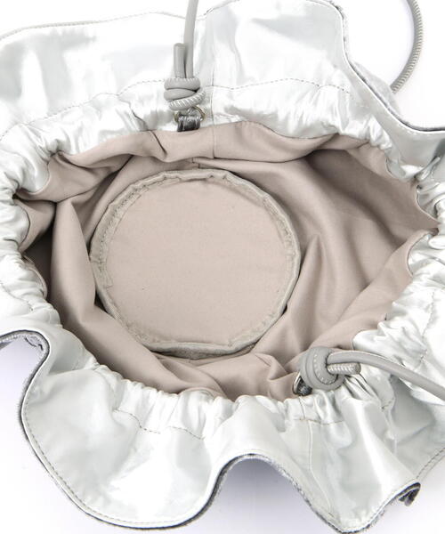 FREE'S MART(フリーズマート)の「◆プチリボン巾着バッグ(ハンドバッグ・レディース・グレー/ブラック・フリ-)」の20枚目の写真