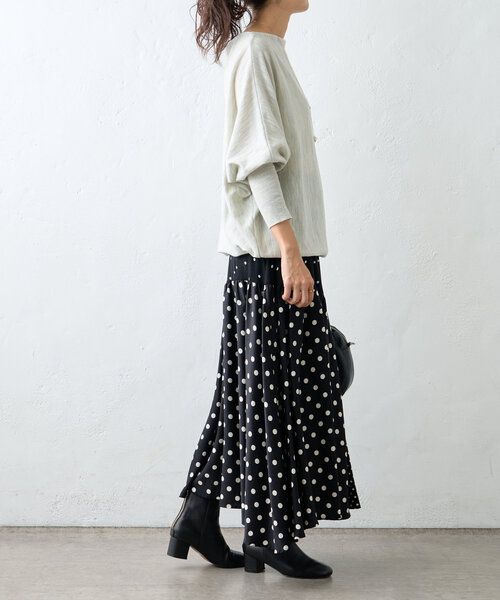 BEARDSLEY（ビアズリー）の「ウールドルマンニット（ニット/セーター・レディース・ブラック/グレー/ベージュ・FREE）」の18枚目の写真