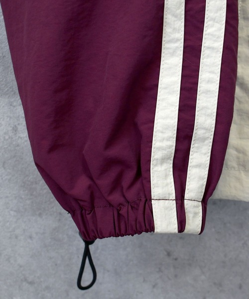 Ritzy(リッツィー)の「front embroidery raglan sleeves nylon jacket/フロント刺繍 ラグランスリーブ ナイロンジャケット レディース メンズ(ナイロンジャケット・メンズ・オフホワイト/グレー/チャコール・L/M/XL)」の12枚目の写真