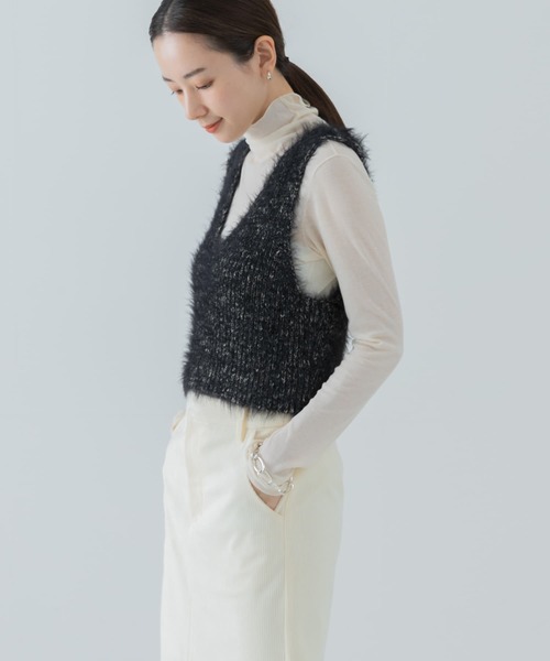 URBAN RESEARCH（アーバンリサーチ）の「『MADE IN JAPAN』シアータートルカットソー（Tシャツ/カットソー・レディース・ピンクベージュ/ホワイト/ベージュ/ブルー系その他・FREE）」の10枚目の写真