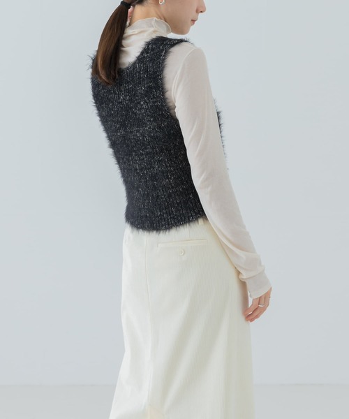 URBAN RESEARCH（アーバンリサーチ）の「『MADE IN JAPAN』シアータートルカットソー（Tシャツ/カットソー・レディース・ピンクベージュ/ホワイト/ベージュ/ブルー系その他・FREE）」の11枚目の写真