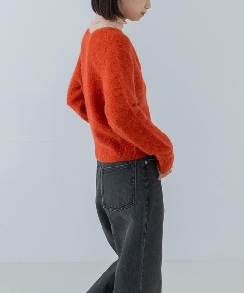 URBAN RESEARCH（アーバンリサーチ）の「『MADE IN JAPAN』シアータートルカットソー（Tシャツ/カットソー・レディース・ピンクベージュ/ホワイト/ベージュ/ブルー系その他・FREE）」の16枚目の写真