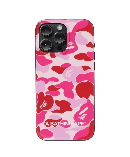 A BATHING APE(アベイシングエイプ)の「ABC CAMO iPhone16 PRO MAX CASE(スマホケース/カバー・メンズ・グリーン/ピンク/ブルー・FREE)」の3枚目の写真