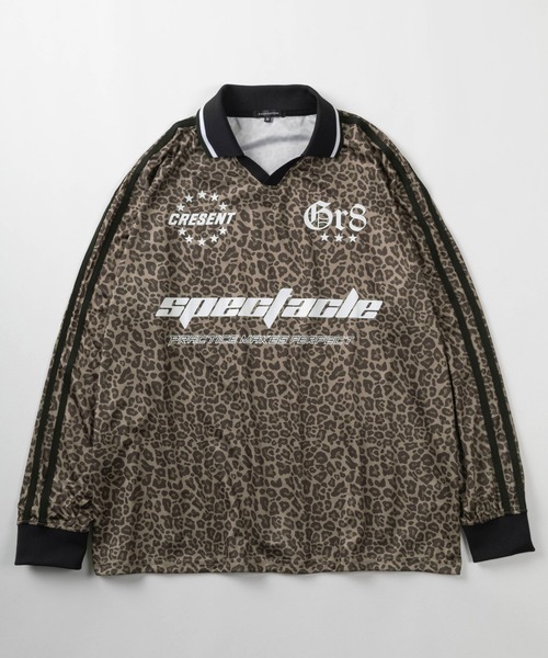 SlashDate(スラッシュデイト)の「【82】ユニフォームデザイン ロングスリーブTシャツ/ゲームシャツ/ロンT/ユニセックス/レディース/メンズ/ショート丈有り(Tシャツ/カットソー・レディース・ブラック/オフホワイト/ブラック系その他/ホワイト/ネイビー/ダークブルー/ホワイト系/ブラック系/ネイビー系/グレー系/ブラック系1/ベージュ/ブラック系3/ブラック系2/ホワイト系1/ネイビー系1・M/L/FREE)」の21枚目の写真
