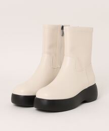 ABC-MART（エービーシーマート）の「ABC SELECT エービーシーセレクト VOLUME ST SHORT 5.5 トラックストレッチロング W3049 OFF WHITE（ブーツ）」