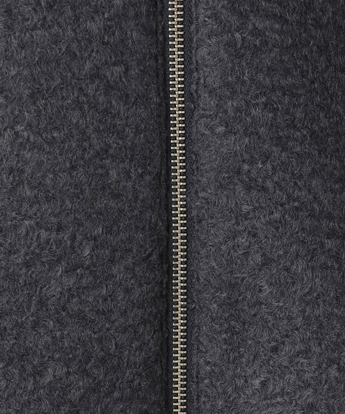 CITEN（シテン）の「＜CITEN＞エリツキジップブルゾン（ブルゾン・レディース・オフホワイト/ダークグレー・FREE）」の19枚目の写真