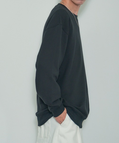 MAISON CLUB(メゾンクラブ)の「【MAISON CLUB】METRO LOGO SWEATER /ワンポイントロゴスウェット METRO LOGO/NEWYORK BROOKLYN MLB(スウェット・メンズ・ブラック/グレー/ホワイト・XL/L)」の20枚目の写真