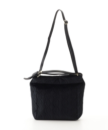 cachellier(カシェリエ） 螺旋キルティングショルダー付きハンドバッグ