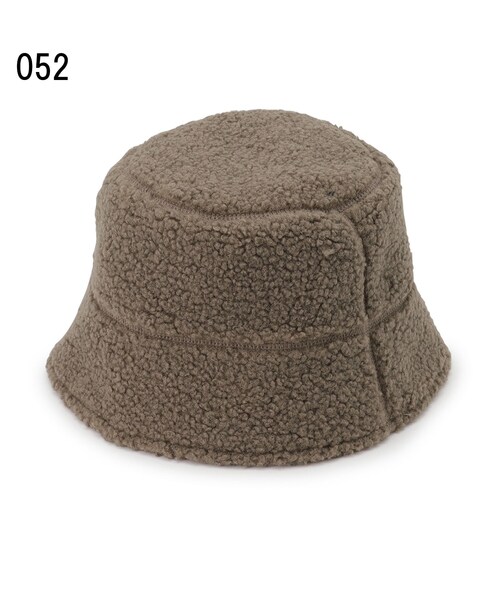 SHOO・LA・RUE（シューラルー）の「◆ポリ×ボアリバーシブルバケハ（ハット・レディース・ブラック/ベージュ/チャコールグレー・00）」の9枚目の写真