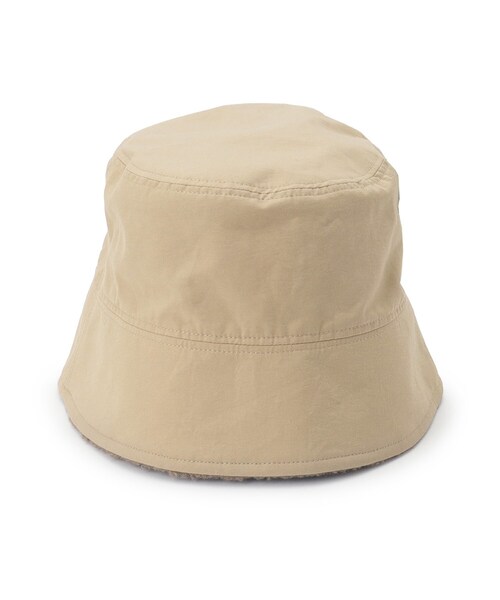 SHOO・LA・RUE（シューラルー）の「◆ポリ×ボアリバーシブルバケハ（ハット・レディース・ブラック/ベージュ/チャコールグレー・00）」の10枚目の写真