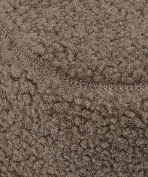 SHOO・LA・RUE（シューラルー）の「◆ポリ×ボアリバーシブルバケハ（ハット・レディース・ブラック/ベージュ/チャコールグレー・00）」の14枚目の写真