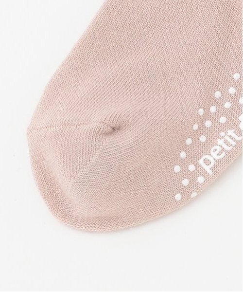 petit main（プティマイン）の「ハートタイツ（タイツ/ストッキング・キッズ・アイボリー/ライトピンク/ブラック・90cm/100cm/110cm/120cm/130cm）」の8枚目の写真