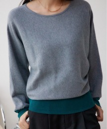 AZUL by MOUSSY グレー トレーナー S AZUL BY MOUSSY｜アズールバイマウジーのスウェット（グレー