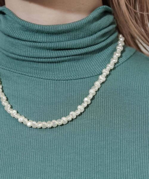 SMELLY（スメリー）の「イビツパールネックレス（ネックレス・レディース・アイボリー・-）」の9枚目の写真