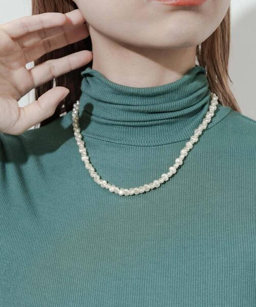 イビツパールネックレス（ネックレス）｜SMELLY（スメリー）の