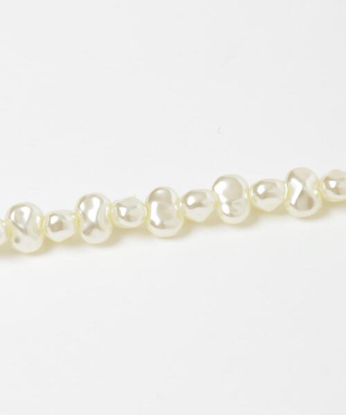 SMELLY（スメリー）の「イビツパールネックレス（ネックレス・レディース・アイボリー・-）」の3枚目の写真